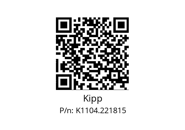   Kipp K1104.221815