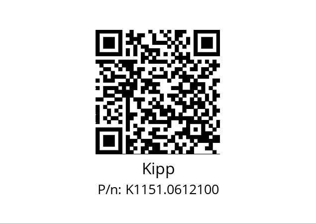   Kipp K1151.0612100