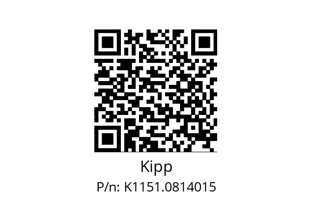   Kipp K1151.0814015