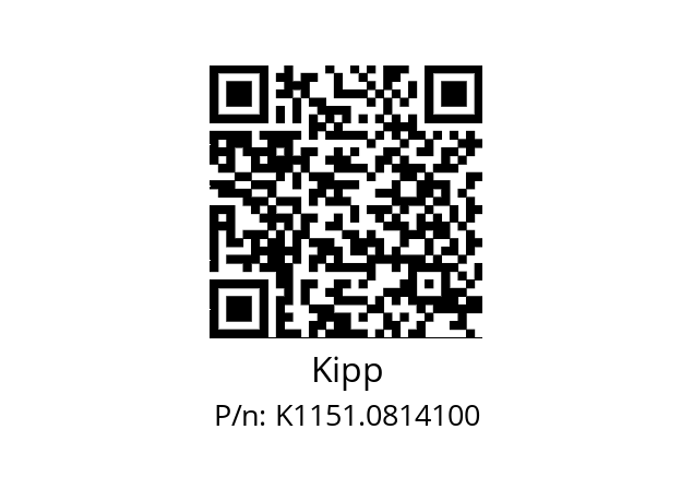   Kipp K1151.0814100