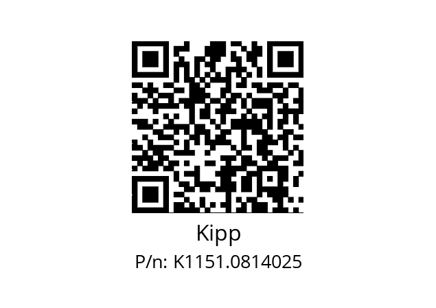   Kipp K1151.0814025