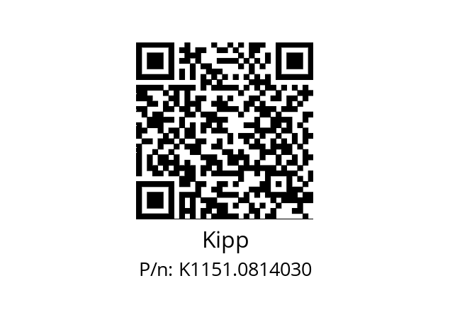   Kipp K1151.0814030