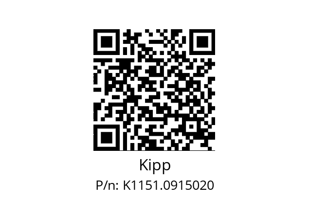   Kipp K1151.0915020