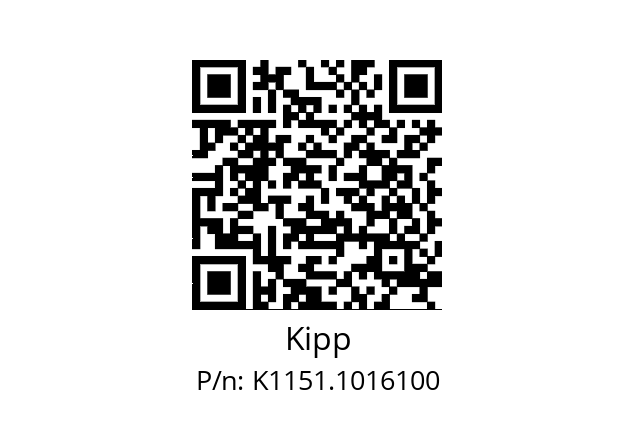   Kipp K1151.1016100