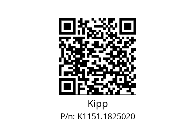   Kipp K1151.1825020