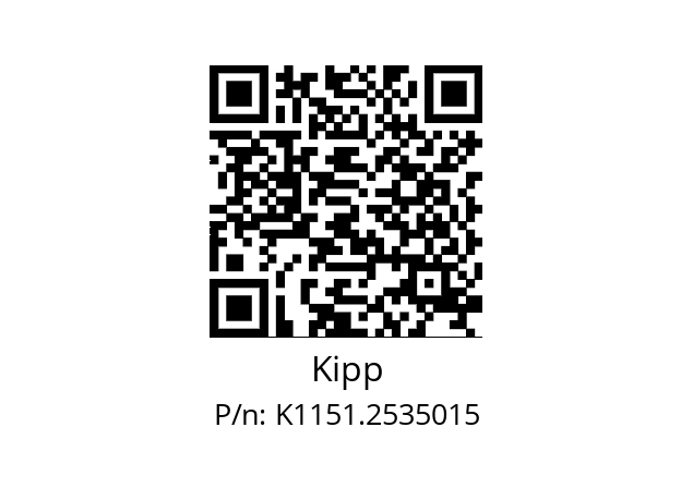   Kipp K1151.2535015