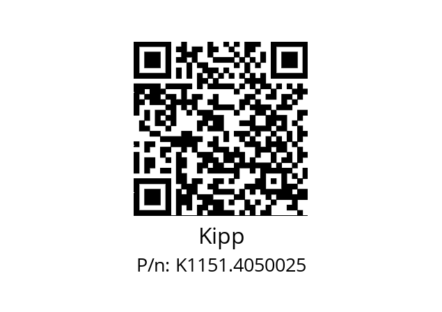   Kipp K1151.4050025