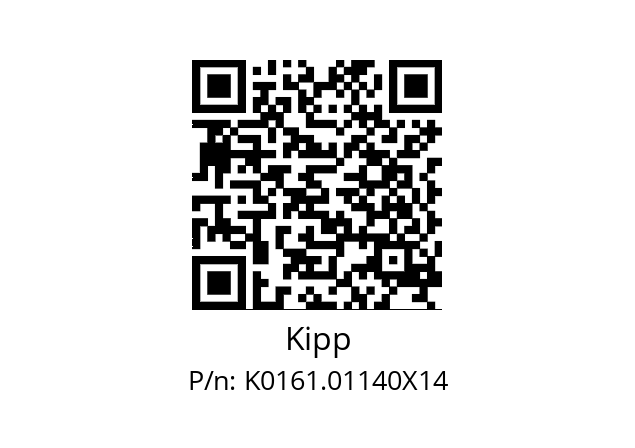   Kipp K0161.01140X14