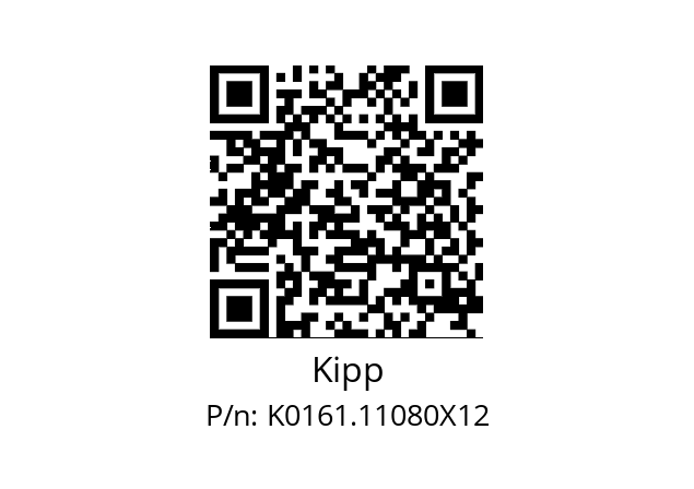   Kipp K0161.11080X12