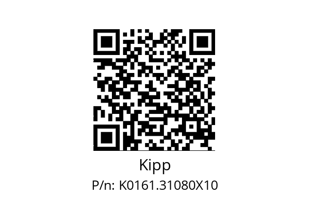   Kipp K0161.31080X10