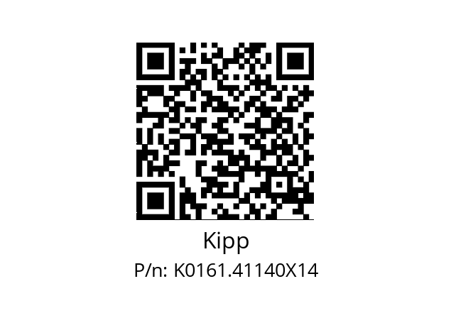   Kipp K0161.41140X14