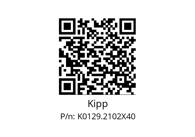   Kipp K0129.2102X40