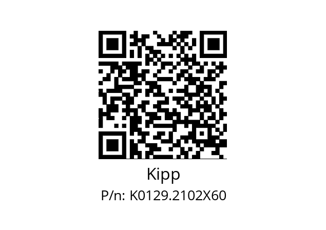   Kipp K0129.2102X60