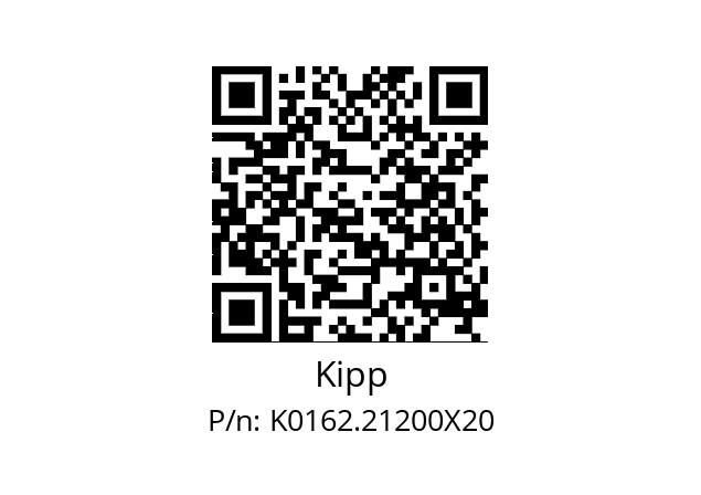   Kipp K0162.21200X20