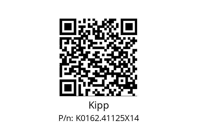   Kipp K0162.41125X14