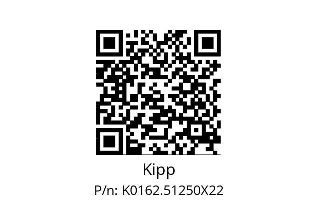   Kipp K0162.51250X22