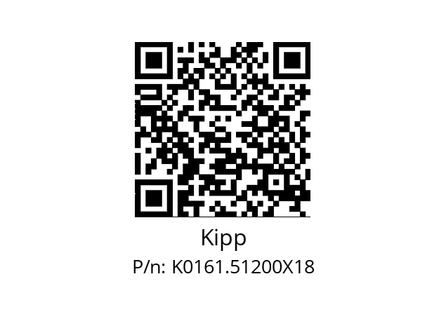   Kipp K0161.51200X18