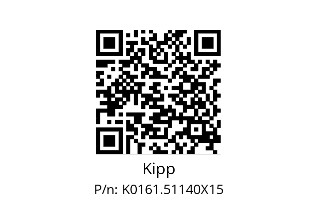   Kipp K0161.51140X15