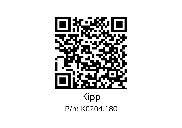   Kipp K0204.180