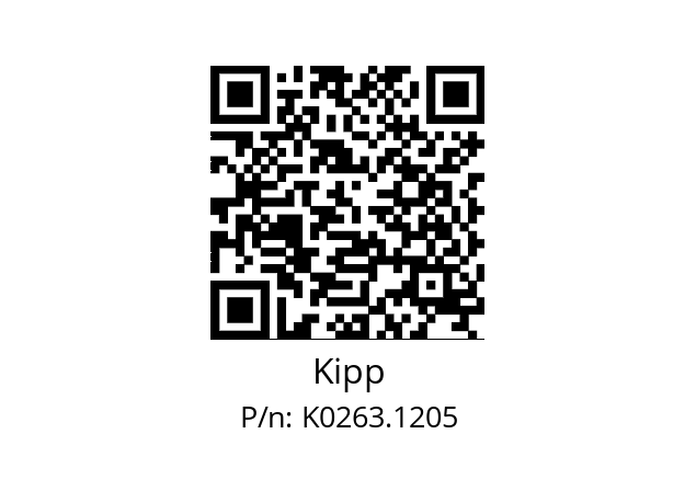   Kipp K0263.1205