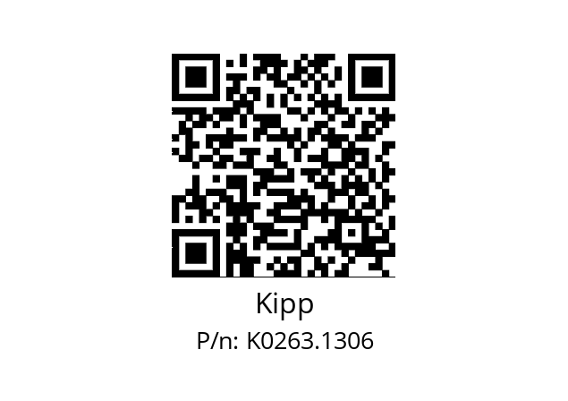   Kipp K0263.1306