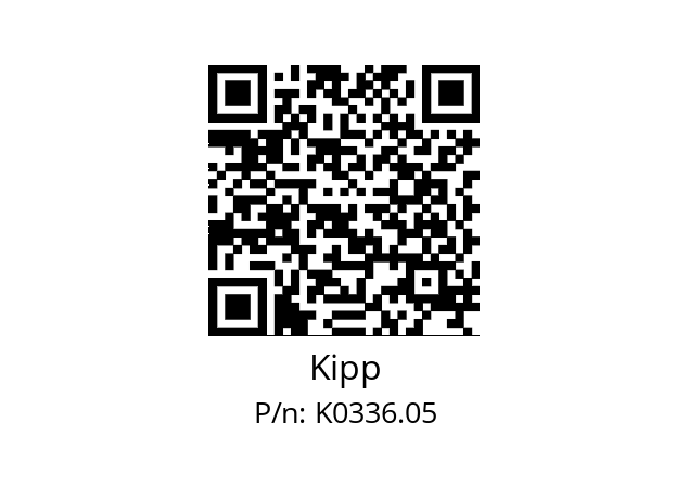   Kipp K0336.05