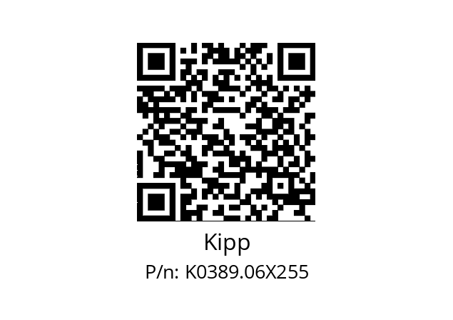   Kipp K0389.06X255