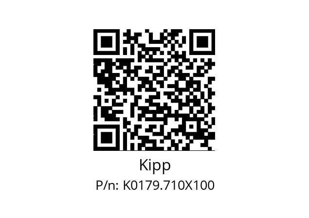   Kipp K0179.710X100