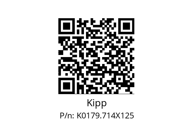   Kipp K0179.714X125