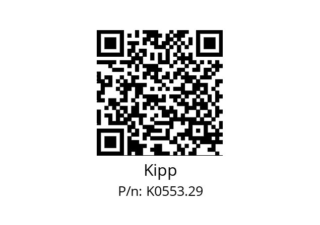   Kipp K0553.29