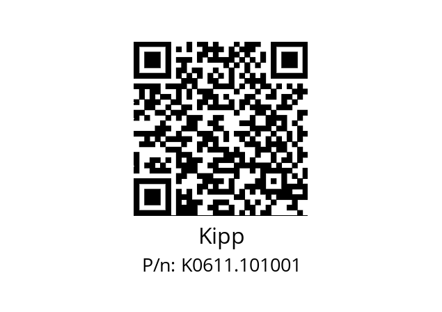   Kipp K0611.101001