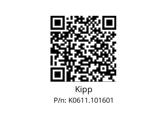   Kipp K0611.101601