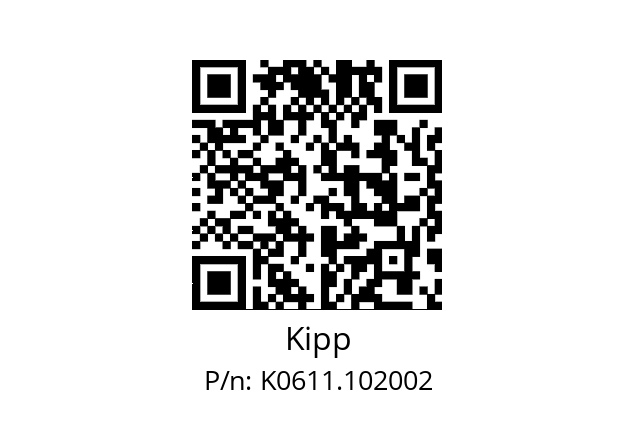   Kipp K0611.102002