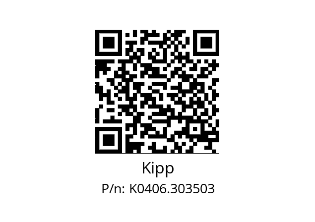   Kipp K0406.303503