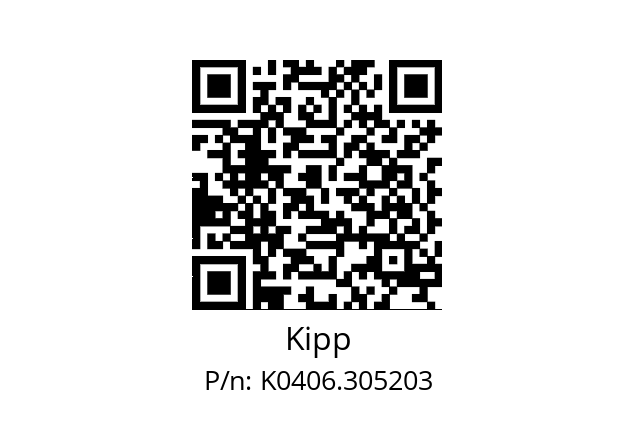   Kipp K0406.305203