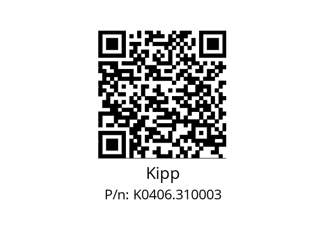   Kipp K0406.310003