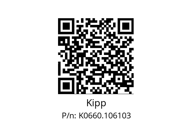   Kipp K0660.106103