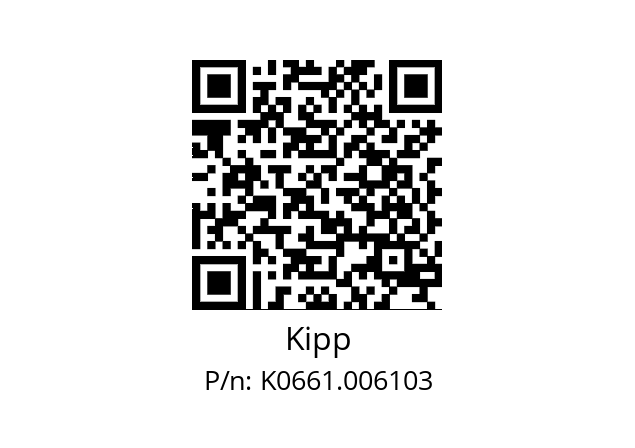   Kipp K0661.006103