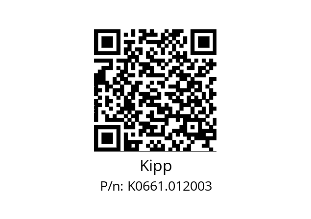   Kipp K0661.012003