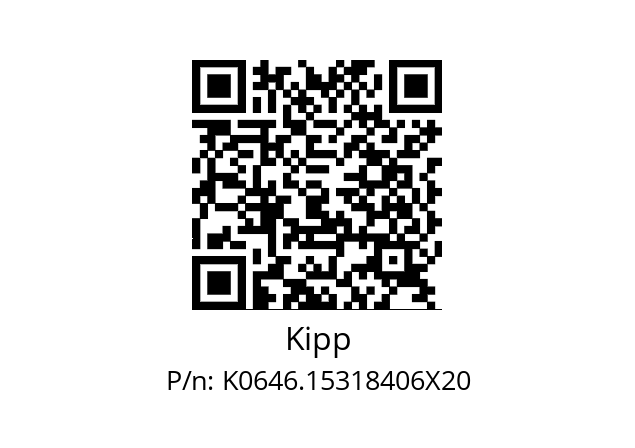   Kipp K0646.15318406X20