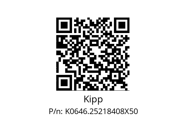   Kipp K0646.25218408X50