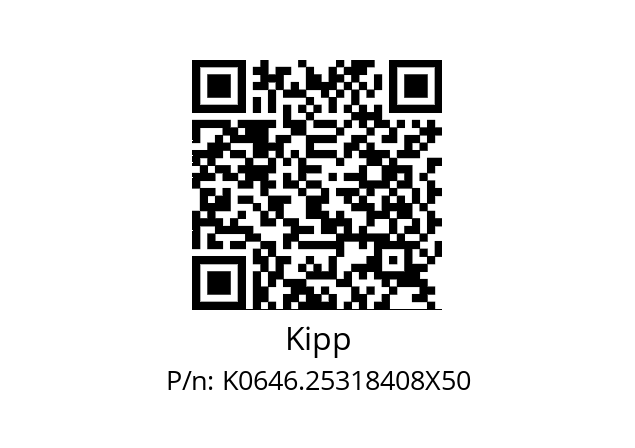   Kipp K0646.25318408X50