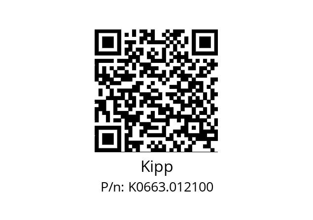   Kipp K0663.012100