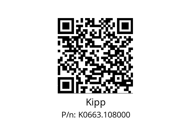   Kipp K0663.108000