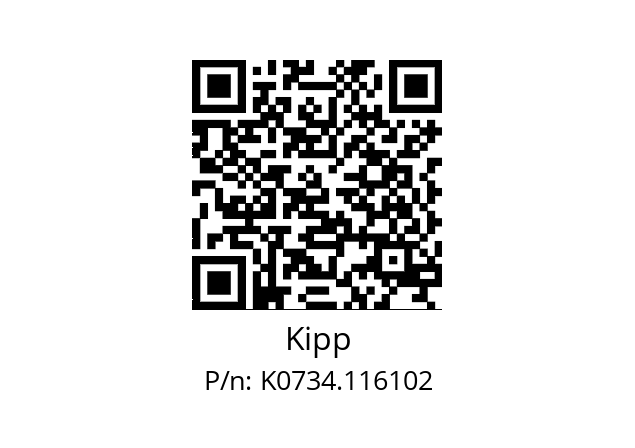   Kipp K0734.116102