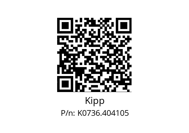   Kipp K0736.404105