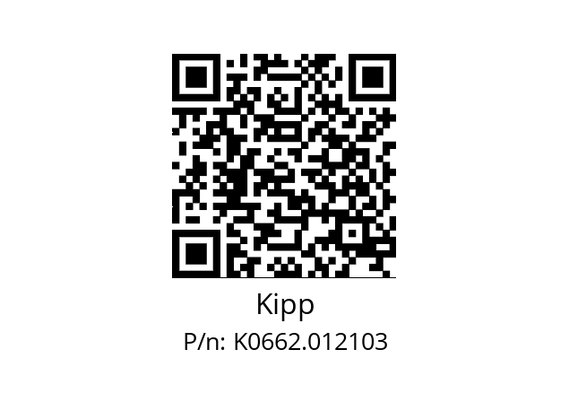   Kipp K0662.012103