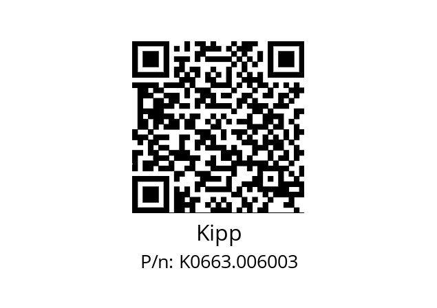   Kipp K0663.006003