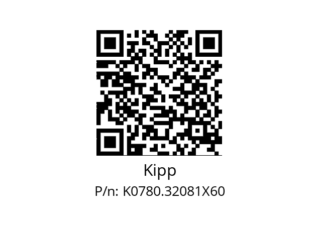   Kipp K0780.32081X60