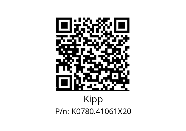   Kipp K0780.41061X20